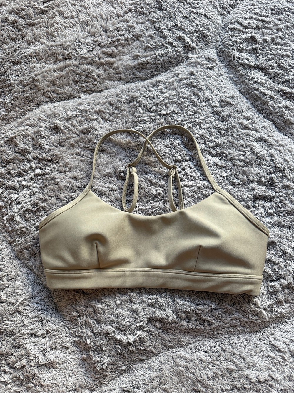 Alo Everyday Light Support Bralette - Cream